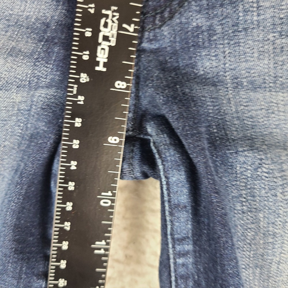 KanCan Jeans Womens 9/28 Blue Skinny Distress Mid Rise Dark Wash Denim KC81178D - Picture 5 of 13